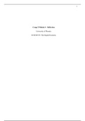 ECOCB535 Comp2 Mod4 Reflection.doc    Comp 2/Module 4 - Reflection  University of Phoenix  ECOCB/535: The Digital Economy  Comp 2/Module 4 “ Reflection  The US government plays a large role in economics and financial markets. The government has the abilit