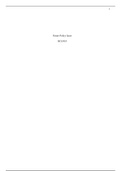 HCS455 Week 5 Individual Assignment.doc  Future Policy Issue  HCS/455  Future Policy Issue  This paper will discuss how suicide rates in children and teens is emerging within health care. The policy will discuss the importance of the issue, how the policy