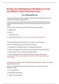 ATI ALL [ATI FUNDAMENTALS CMS Midterm Terms Set] PERFECT SOLUTION 2024/2025