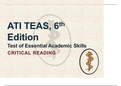 ATI TEAS 6TH EDITION |LATEST VERSION