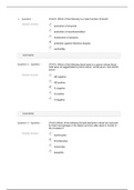 BIOS 255 Week 4 Midterm Exam-Graded A