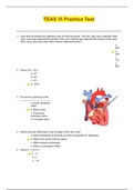 TEAS VI Practice Test_LATEST UPDATE