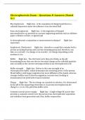 Electrophoresis Exam – Questions & Answers (Rated A+)