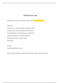 NSG3029 WEEK 1, 2, 3, 4, 5, 6, 7, 8 KNOWLEDGE CHECK QUIZ / NSG 3029 WEEK 1, 2, 3, 4, 5, 6, 7, 8 KNOWLEDGE CHECK QUIZ (Latest - 2020/2021): South University |100% Correct Q & A, Download to Secure HIGHSCORE|