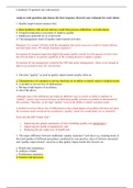 NURS C157 and C128 Combined. Questions(70) & Answers with Rationale.