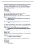 NR511 Final Questions and Correct Answers