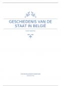 Ultieme samenvatting -  Geschiedenis van de staat in België (F710346)