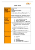 TEFL Syllabus Assignment