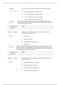 NURSING NR 507 advanced patholphysiology midterm week 4 questions and answers 2021