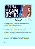 BIO 210 Mastering A&P Chapter 4/ 45 Q&A/ 2024-2025. 