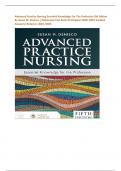 Advanced Practice Nursing Essential Knowledge For The Profession 5th Edition By Susan M. Denisco | Elaborated Test Bank All Chapters With 100% Verified Answers| Rated A+ 2024 /2025