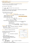 KT2101 - Endocrien systeem, Modelvorming en Regeltechniek (Aantekeningen - 2)