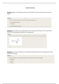 BIOCHEMISTRY C 785 Bio chemistry Final Exam. (Revised Answers)2021