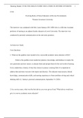 C918 Final 10 22.docx  revised.docx  C918   Evolving Roles of Nurse Educators in Diverse Environments  Western Governors University  The interview was conducted with Mrs. Laura Santoyo, RN, MSN who is a full-time Assistant professor of nursing as an adjun