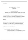 FPX4010  ASSESSMENT3 1.docx  NURS-FPX4010  Interdisciplinary Plan Proposal  NURS-FPX4010  Capella University  Interdisciplinary Plan Proposal  The outpatient oncology department nursing staff have identified the need for symptom management control of the 