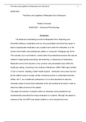 example Pharm Wk 1Assgn .docx  NURS 6521  The Ethics and Legalities of Medication Error Disclosure  Walden University  NURS 6521 “ Advanced Pharmacology  Introduction  The National Coordinating Council for Medication Error Reporting and Prevention defines