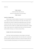 WK3Assgn.doc    SOCW 6101  Family Assessment  Clinical Social Work, Walden University  SOCW 6101: Essential Skills For Social Work Practice  Family Assessment  .  Structure of a Familiar Family  Families continue to remain the foundation of most peoples l