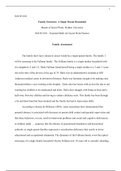 WK3Assgn SOCW 6101  Essential Skills for Social Work Practice. extension .docx  SOCW 6101  Family Structure: A Single Parent Household  Master of Social Work, Walden University  SOCW 6101 : Essential Skills for Social Work Practice  Family Assessment  The