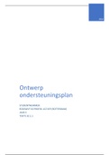 3Z.1.1 Ondersteuningsplan - minor Langdurige Complexe Zorg - cijfer 9!