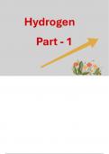 Hydrogen Part 1 Class 11th NCERT NEET Notes Chemistry 