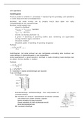 Unit operations samenvatting VM1403