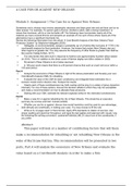 Assignment 1 The Case for or Against New Orleans ake a case for or against rebuilding the city of N  Module 5- Assignment 1 The Case for or Against New Orleans  Sometimes ones choices may involve catastrophic decisions and bear great risk and yet there ca