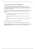 Assignment 2 Discussion Migration and Immigration State and explain your perspective on whether the   Assignment 2 Discussion Migration and Immigration   Globalization has caused extensive shifts in the mobility of people between countries. Economics, pol