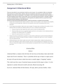 Assignment 2 Attentional Blink  Assignment 2 Attentional Blink  There are many stimuli in your environment of which you are not aware. You use attention to filter out unimportant stimuli and focus on relevant stimuli. However, there are circumstances unde