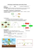 3 VWO Regius College Biologie samenvatting: Energie