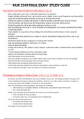 NUR 2349 FINAL EXAM STUDY GUIDE ON PROFESSIONAL NURSING