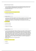 NUR 634 Final Exam Test Prep_GCU NUR 634 Final Exam Test Prep: Grand Canyon University