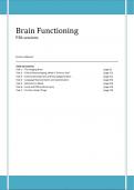 PBL sessions and short overview summary - Brain Functioning