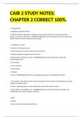 CAIB 2 STUDY NOTES; CHAPTER 2 CORRECT 100%.