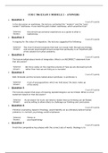 Liberty University COUC 506 EXAM 1 MODULE 2 ANSWERS