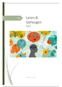 COMPLETE SAMENVATTING TWEEDE DEELTENTAMEN LEREN EN GEHEUGEN