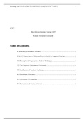 Data Driven Decision Making C207.docx  C207  Data Driven Decision Making C207  Western Governors University  Table of Contents  A. Summary of Business Situation3  B1 & B2 Description of Relevant Data Collected & Graphical Display3  C1. Description of Appr