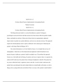 CPT.docx  SOCW 6311-12  Evidence Based Practice Implementation-Anticipating Results  Walden University   SOCW 6311-12  Evidence Based Practice Implementation-Anticipating Results  The Biopsychosocial model is a system that addresses a patients biological,