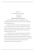 chistatistics finaldraft.docx  SOCW 6311-12  chi square Findings in Social Work Research  Walden University  SOCW 6311-12  chi square Findings in Social Work Research  This paper will demonstrate an analysis of the relationship between the quasi-experimen