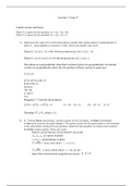 Calculus 3 task 5.docx  Calculus 3 Task #5  Task #5: Vectors and Planes  Plane P1 is given by the equation 2x + 5y “ 9z = 60.  Plane P2 is given by the equation 4x + 2y + Cz = 0.  A.Determine the value of C in the Assumptions section that makes plane P2 p