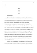 Task1  1  C-228  Task 1  WGU  C-228  Task 1  Needs Assessment  Upon surveillance analyzing data and consulting with Sentinel City citizens, I have concluded that numerous improvement is needed in the communities. This needs assessment was observed through