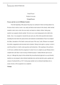 WK9Assgn...docx    Group Process   Walden University   Group Process  Process and the Level of Difficulty/Comfort   From the beginning of the project the group was confused of what was being asked of us. We knew that we had to create a case study and find