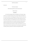 WK4Assgn. 6200.docx  SOCW-6200  Child Abuse and Neglect  SOCW-6200: Human Behavior and the Social Environment  Walden University  Introduction  As a Social worker amongst the many cases and families you will encounter, working with survivors of sexual abu