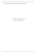 C159 Assessment .docx    Policy, Politics, and Global Health Trends  Western Governors University    Policy, Politics, and Global Health Trends  Policy Proposal  Public Policy Issue  Patients, providers, and healthcare organizations are all affected by pu