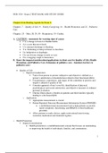 CHRONIC CARE NURSING TEST BANK/STUDY GUIDE 2020/2021