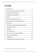 Samenvatting Sociologie, een inleiding, ISBN: 9789043027892  Sociologie