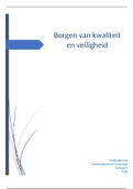 Borgen van kwaliteit en veiligheid PLP2/PLP3