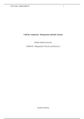 GM500Unit1 Assignment1.docx    UnitOne Assignment “Management Aptitude Analysis  Purdue Global University  GM500-01: Management Theories and Practices I  Unit One Assignment “ Management Aptitude Analysis  Introduction  The objective of taking this self-a