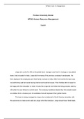 MT 203  Unit 7.docx    Purdue University Global  MT203-Human Resource Management   Unit10  Jorge who works for ASI as the global team manager was hired to manage a new global team, that is located in India. Jorge did hire many of his previous companys emp