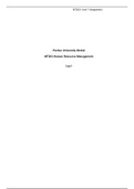 MT 203  Unit 5.docx    Purdue University Global  MT203-Human Resource Management   Unit7  When you are reviewing compensation and evaluations overall you have to make sure you are taking everything into an objective. You need to ensure you are factoring t