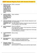  AEMT National Registry Exam with Answers Graded A+